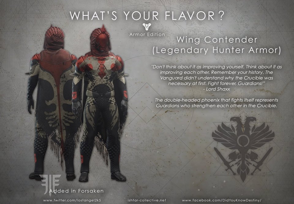 Wing Contender - Destiny 2 Legendary Leg Armor - Possible Rolls 
